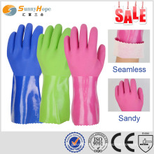 Sunnyhope pvc handschuhe tripple getaucht ölbeständige handschuhe